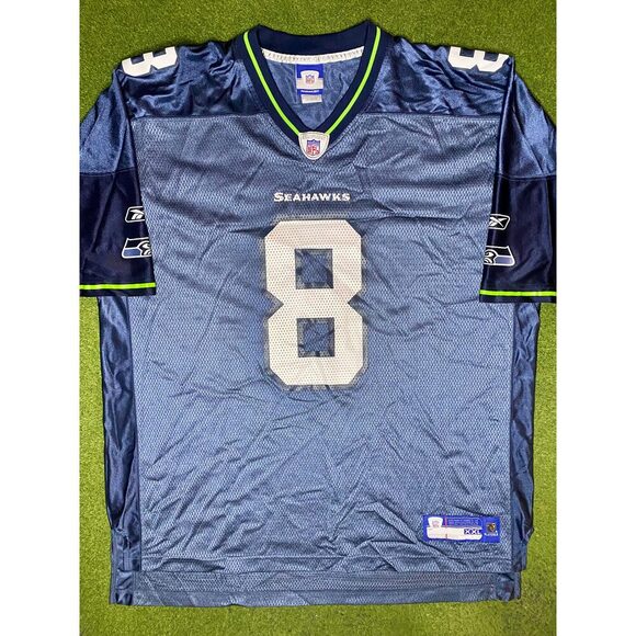 2002-2010 Seattle Seahawks - Matt Hasselbeck #8 - Vintage NFL Jersey (2XL) - Picture 1 of 2